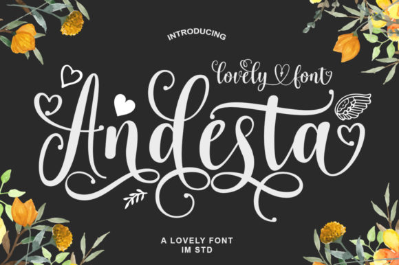 Andesta: A Luxurious Typeface for Editorial Design