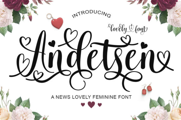 Andetsen: The Luxury Script Typeface for Brand Upgrades