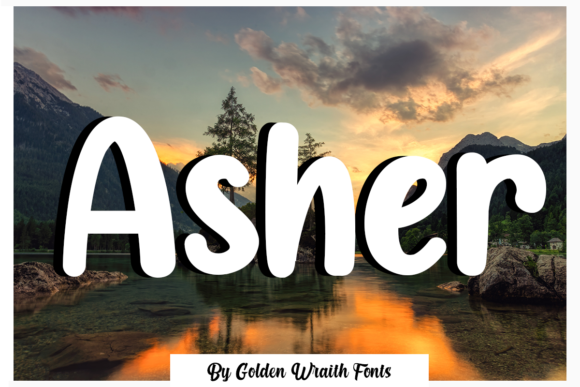 Asher Font: A Handwritten Typeface for Modern Branding and Campaigns