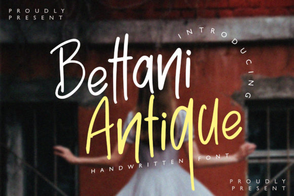 Bettani Antique: A Handwritten Font for a Polished Brand