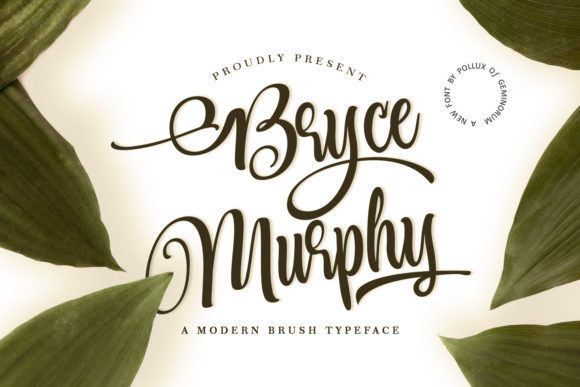 Bryce Murphy: The Script Font That Elevates Campaign Visuals