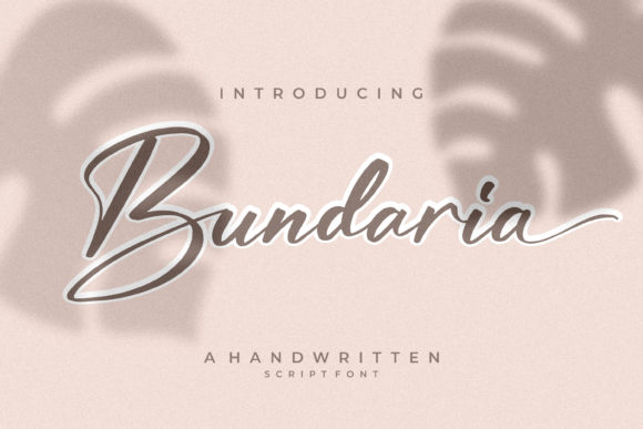 Bundaria: A Sophisticated Script Font for Powerful Branding