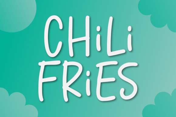 Chili Fries: A Handwritten Typeface for Modern Web Design