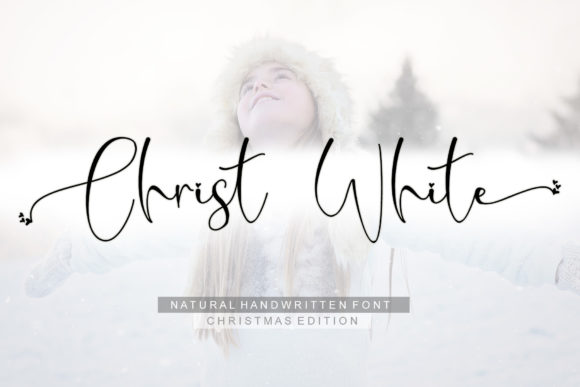 Christ White: A Handwritten Typeface for Editorial Elegance