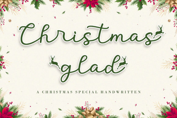 Christmas Glad: A Web Designer’s Take on Elegant Script Typography