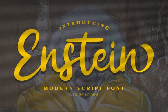 Enstein Font: A Versatile Script for Digital Design