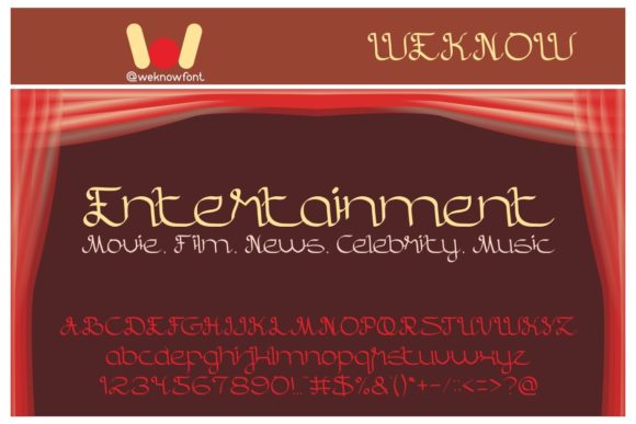 Entertainment Typeface: A Designer’s Review for Campaign Visuals