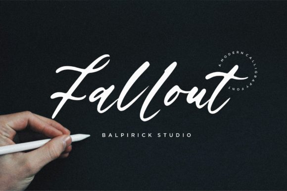 Fallout Font: A Timeless Handwritten Typeface for Makers