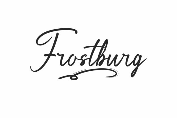 Frostburg: A Script Amp Typeface for Engaging Campaign Design