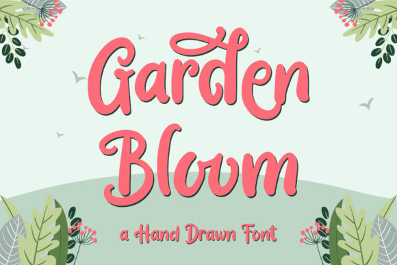 Garden Bloom: A Handwritten Typeface That Elevates Campaigns