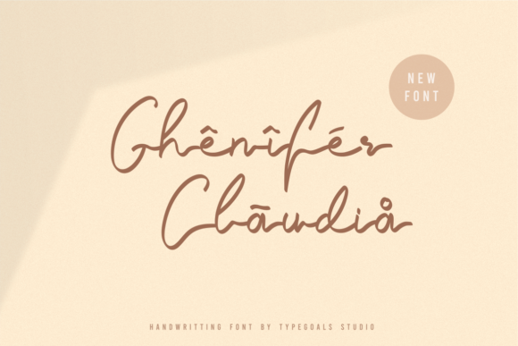 Ghenifer Claudia Typeface Review: A Graceful Script for Elegant Web Design