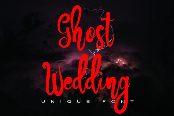 Ghost Wedding: A Playful Script Font for Editorial Design
