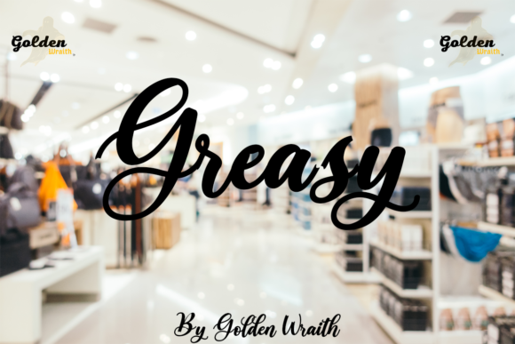 Greasy Typeface: A Handwritten Font for Editorial Design
