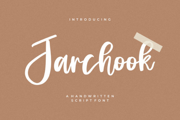 Jarchook: The Script Font That Elevates Brand Identity