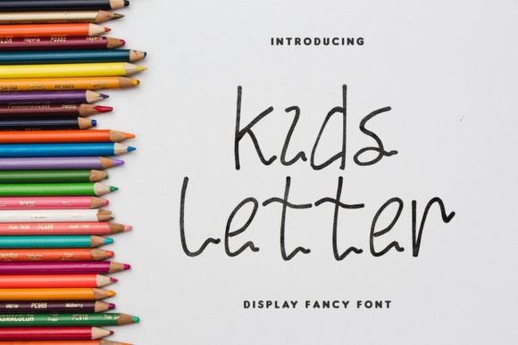 Kids Letter Typeface Review for Handmade Brands