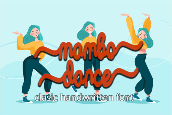 Mambo Dance Font: A Script Amp Typeface for Crafting Elegance