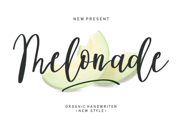 Melonade: A Handwritten Typeface for Editorial Design