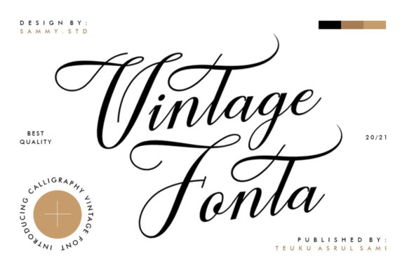 Vintage Fonta Review: Elevating Campaign Aesthetics with a Premium Script Typeface