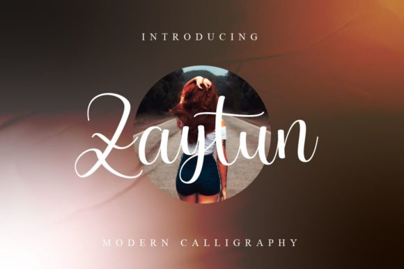 Zaytun Font: A Charming Script for Crafters and Designers
